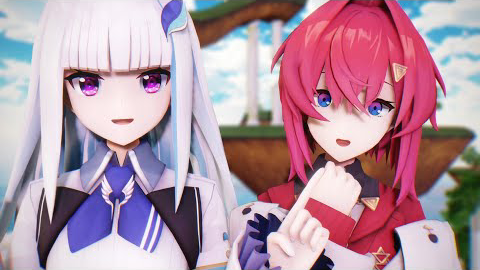 【MMD】尼亚【利塞・赫尔艾斯塔&安朱・卡特琳娜】
